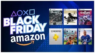 BLACK FRIDAY 2021 - Amazon Black Friday Playstation Physical PS4 PS5 Deals & PS PLUS