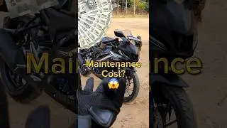 R15 ki Maintainance cost Kitni hai?😱 ...#yamahar15 #yamaha #shorts #youtube #tranding #maintenance
