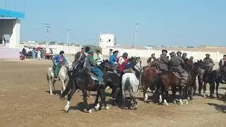 بزکشی ولایت جوزجان ۱۳۹۸ نجیب الله پهلوان قهرمان جوزجانی