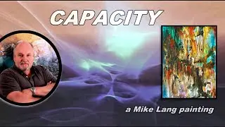 Fun and simple impulse painting process abstract art