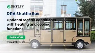 11 Ssater Closed Shuttle Bus Optional roof air conditioner with heating and cooling functions!