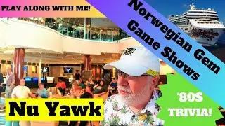 🟡 Norwegian Gem | Weekend Cruise Game Show Series. 80's Trivia. Grab A Pen & Test Your Knowledge!