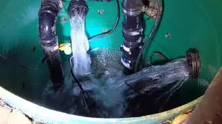 Sump pump working non stop after heavy rain, underground water flowing in like crazy
