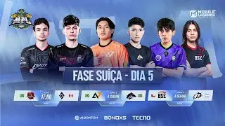 🔴 AO VIVO | MPL LATAM Season 4 MLBB | Fase Su&iacute;&ccedil;a - Dia 5
