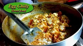 Egg Chilli Mangaluru Street Food - A Favourite from Indian Street Food