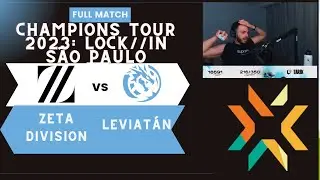 Sen Tarik Reaction ZETA DIVISION vs Leviat&aacute;n  Full Match VCT 2023 LOCK//IN S&atilde;o Paulo #valorant