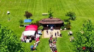 Bluey In Person At Sunset Hill Farm County Park Drone Footage