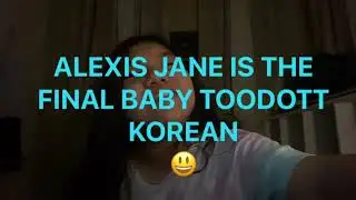 Alexis jane is happy to see baby toodooth korean Crib Boys and girls with alexis jane&rdquo;