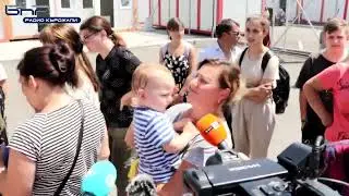 Извозват украинските бежанци от буферния център в Елхово