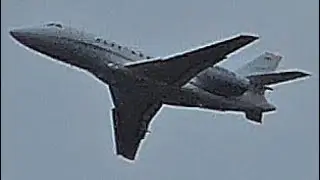 Dassault Falcon 2000 [N220JW] Takeoff from PDX