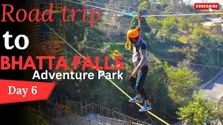 Hidden Waterfall in Mussoorie | Bhatta Fall Road Trip Vlog 2025 |