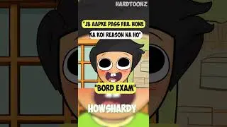 Students during Board Exam - Funny short - Hindi Animation