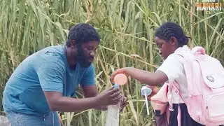 The Little School Girl Doesn't Know D Mad Man She Gave Water Is Her Lost Biological Father/Movies