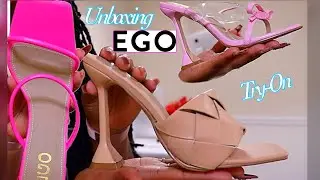 EGO SHOES UNBOXING & TRY ON HAUL | #EGOSHOES #HEELS #HANDBAGS