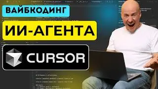AI-coding ИИ-агента в Cursor за 15 минут | AI Driven Development | Vibecoding