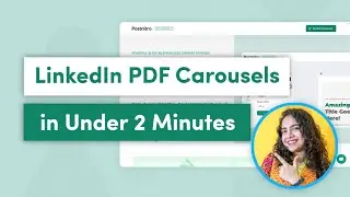Create and Schedule PDF LinkedIn Carousels in Under 2 Minutes