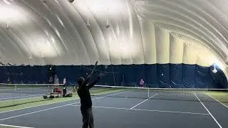 November 15 2025 Singles tennis with the Boss