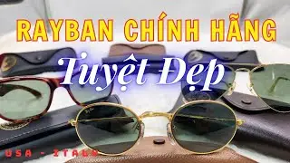 Kính Mát Rayban Chính Hãng | Kính Mắt Cổ Xưa Cực Đẹp Hàng Mỹ Ý Giá Tốt #matkinhrayban #matkinhhieu