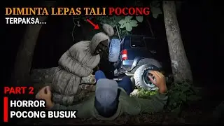 HORROR‼️TEROR POCONG PENUNGGU JALAN ANGKER || PART 2 EL ADVENTURE 