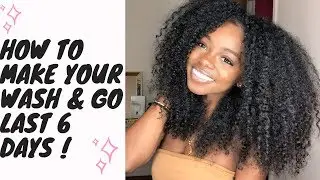 How to make your WASH & GO LAST UP TO 6 DAYS!