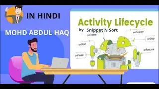 Activity life cycle of Android App [Hindi]  , Free Android Development Course For Beginners : #3