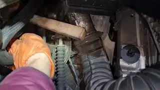 volvo  2.4 crankshaft sensor change location