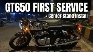 Royal Enfield GT650 | First Service + Center Stand Cost Breakdown