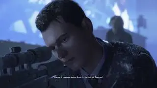 Detroit Become Human Connor vs lieutenant Anderson hank