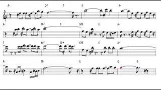 Hasta Que Te Conoci  Juan Gabriel  Alto Sax