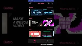 Intro maker mod apk | download in description