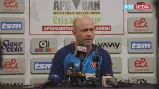 Afghanistan Head Coach Jonathon Trott's Post-Event Press Conference | AFG v BAN 2025 | UAE | ACB
