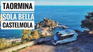Sosta PANORAMICA a TAORMINA con vista su ISOLA BELLA. Due giorni tra STORIA, ARTE e NATURA 🏰 🎭 🏝