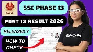 ssc phase 13 result 2026 | ssc selection post phase 13 result 2026