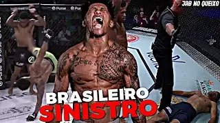 SHOWMAN! Vinicius Lok Dog o Brasileiro SINISTRO que chegou no UFC