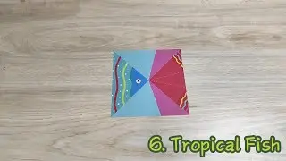 Page 06 | Origami Tropical Fish 🐠 How to Make a Paper Tropical Fish | Easy Craft for Kids
