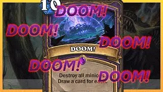 DOOM! - New Warlock 10 Mana Spell? - Old Gods