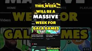 🚨BREAKING🚨 GALA V2!!! MASSIVE ANNOUNCEMENTS THAT WILL SEND GALA TO THE MOON!🚀🚀 [Full Video Tomorrow]