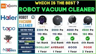 🤖 Best Robot Vacuum Mop Cleaner in India | 2024 ILIFE vs ECOVAS vs DreameTech Review