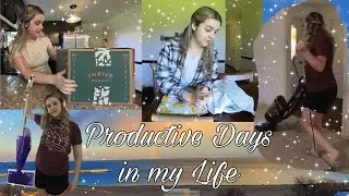 Productive Days in my Life| Cleaning my House, Thrive Market Haul, Cooking Dinner