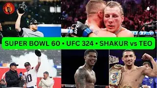 Seahawks & Patriots punch their ticket to the Bowl, UFC 324 was nuts, & Shakur vs. Teofimo at MSG