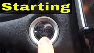 Starting And Turning Off The Engine-Driving Lesson