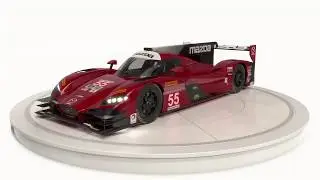 Mazda RT24-P IMSA WeatherTech Season 2018 3D model