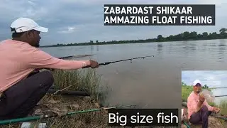 FLOAT FISHING. ZABARDAST SHIKAAR.NEW TECHNIQUE. #floatfishing #fishing #fishingmethod 