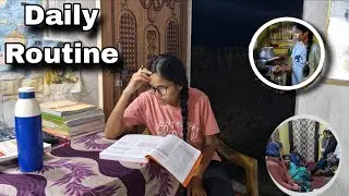 Village girl simple  productive study lifestyle  vlog 