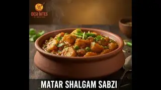 Shalgam Ki Sabji Recipe | Matar Shalgam Sabzi | Turnip and Peas Curry | Desi Bites by Samreen