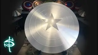Howard Stark Shield! | Captain America Shield Variant | METAL Cosplay Props