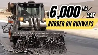 Why They Clean Rubber from Airport Runways