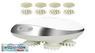 VEVOR Electric Scalp Massager with Heat Rechargeable Heated Head Massager IPX7 Waterproof