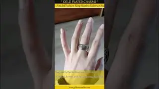 Amulet Fashion Ring Mantra Talisman Scalable Coin Thai Lucky Adjustable Unisex