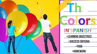 Home School Lesson For Spanish Teachers Colors